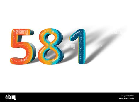 3D Lotto Number: 581 .